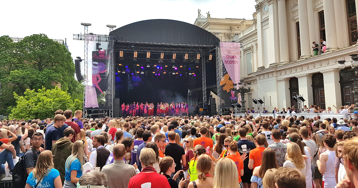 Invigning av Lundakarnevalen 2018