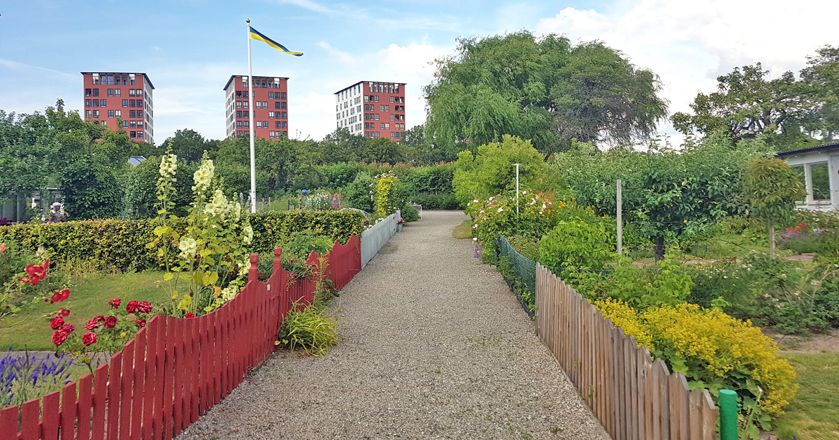 Koloniområdet Täppan i Lund