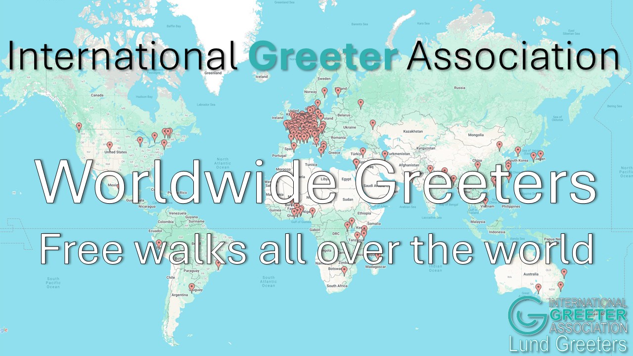 Föredraget om International Greeter Association och Lund Greeters