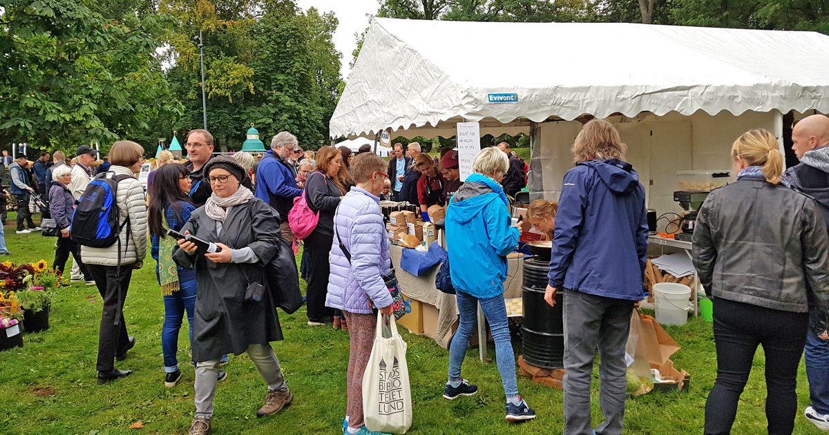Skördefest i Lunds stadspark