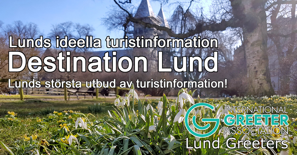 Turistbyrån Lunds ideella turistinformation Destination Lund och Lund Greeters