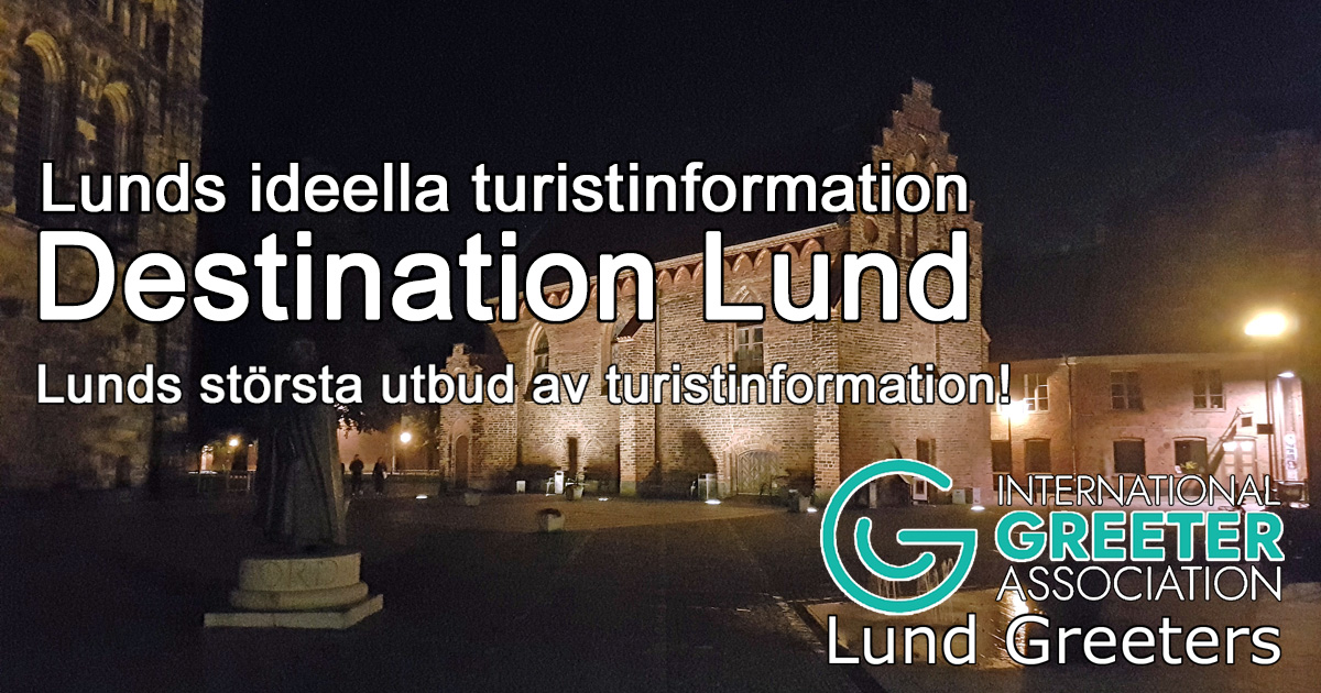 Lunds ideella turistinformation Destination Lund och Lund Greeters