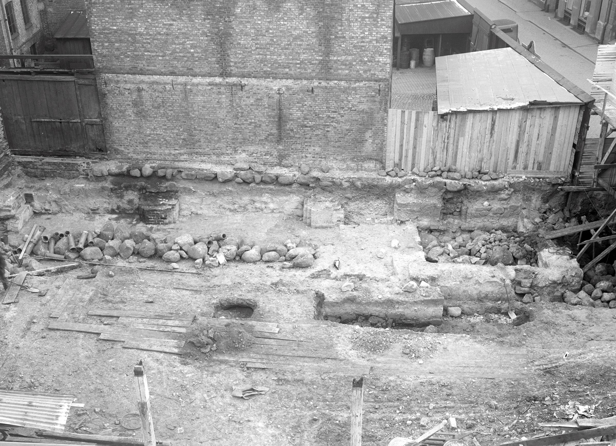 Arkeologisk undersökning 1932 av kyrkan Sankt Clemens i Lund