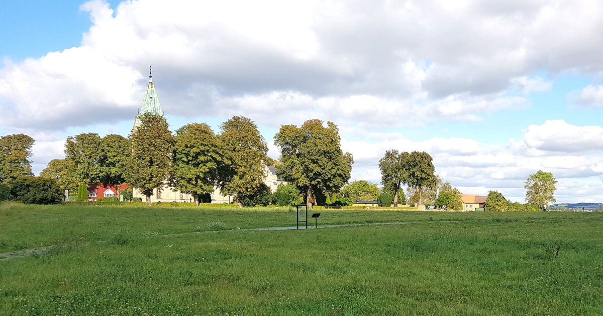 Platsen för järnålders- och vikingastaden Lund i det som numera är Uppåkra