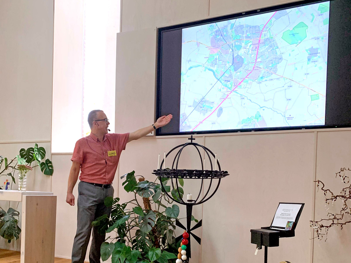 Föredraget Lund för tusen år sedan för SPF i Stångby utanför Lund