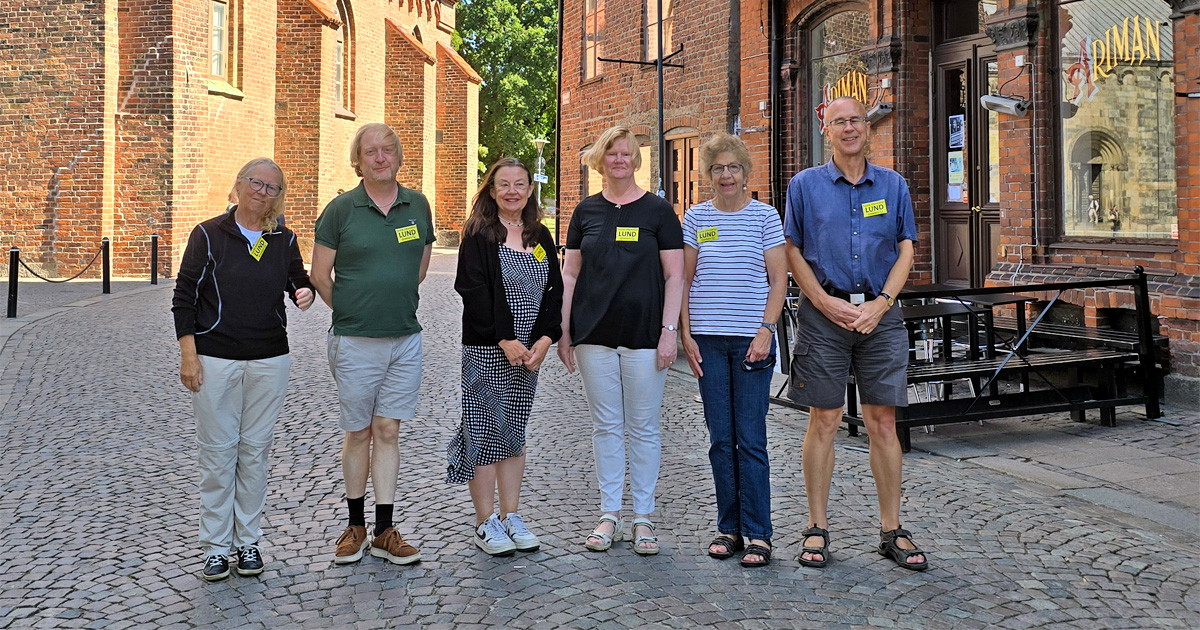 Lund Greeters på Kungsgatan i Lund 2025