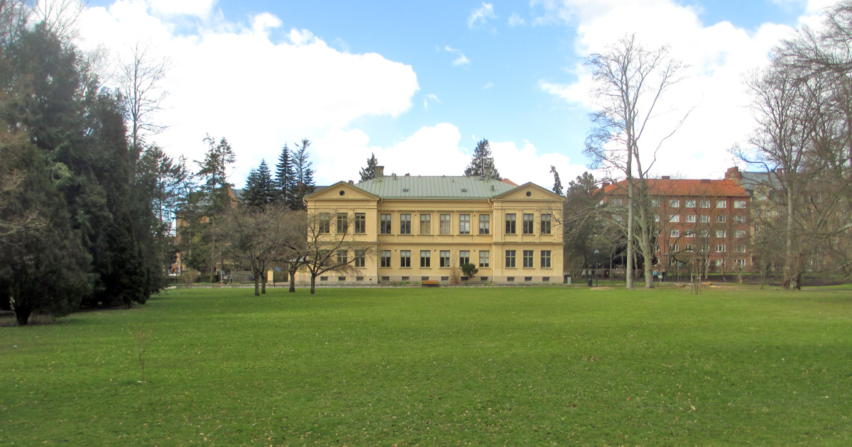 Den stora grönytan i södra botaniska trädgården