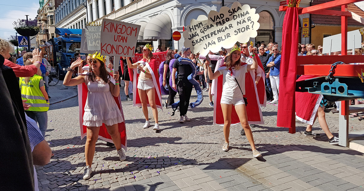 Lundakarnevalens karnevalståg 2018