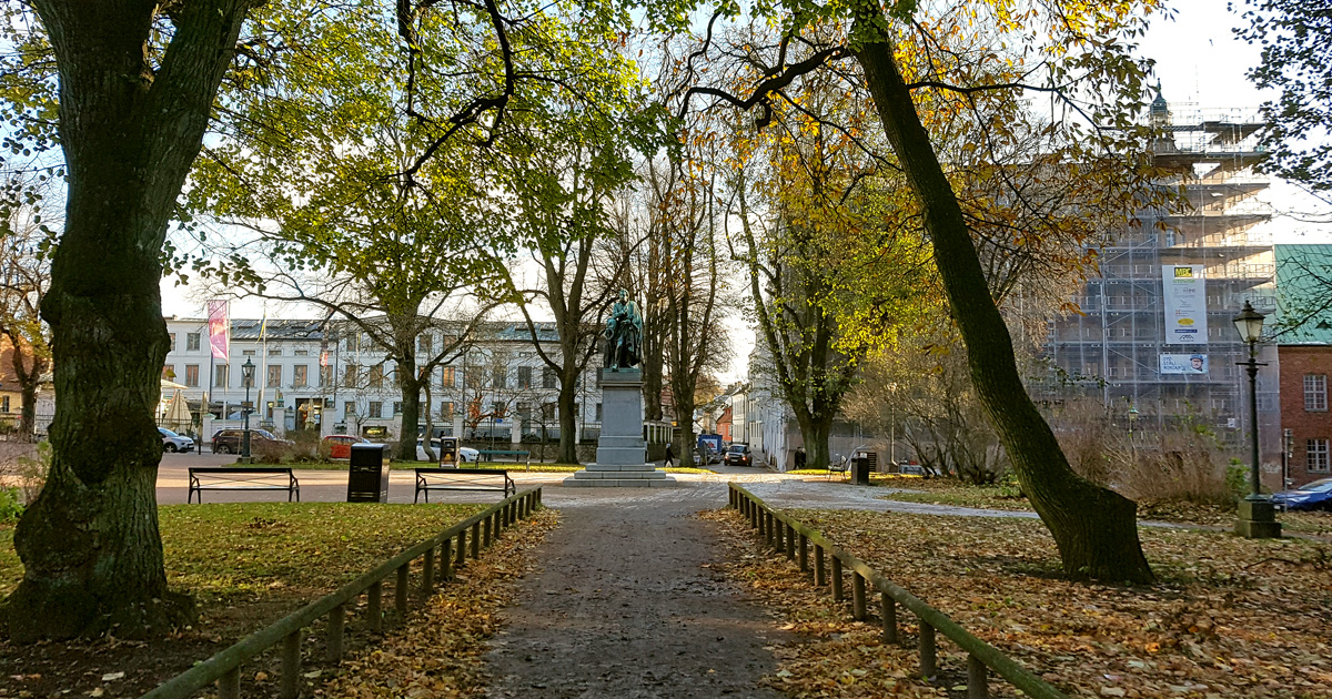 Tegnérplatsen i Lund