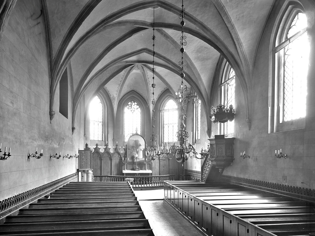 Klosterkyrkan i Lund 1895