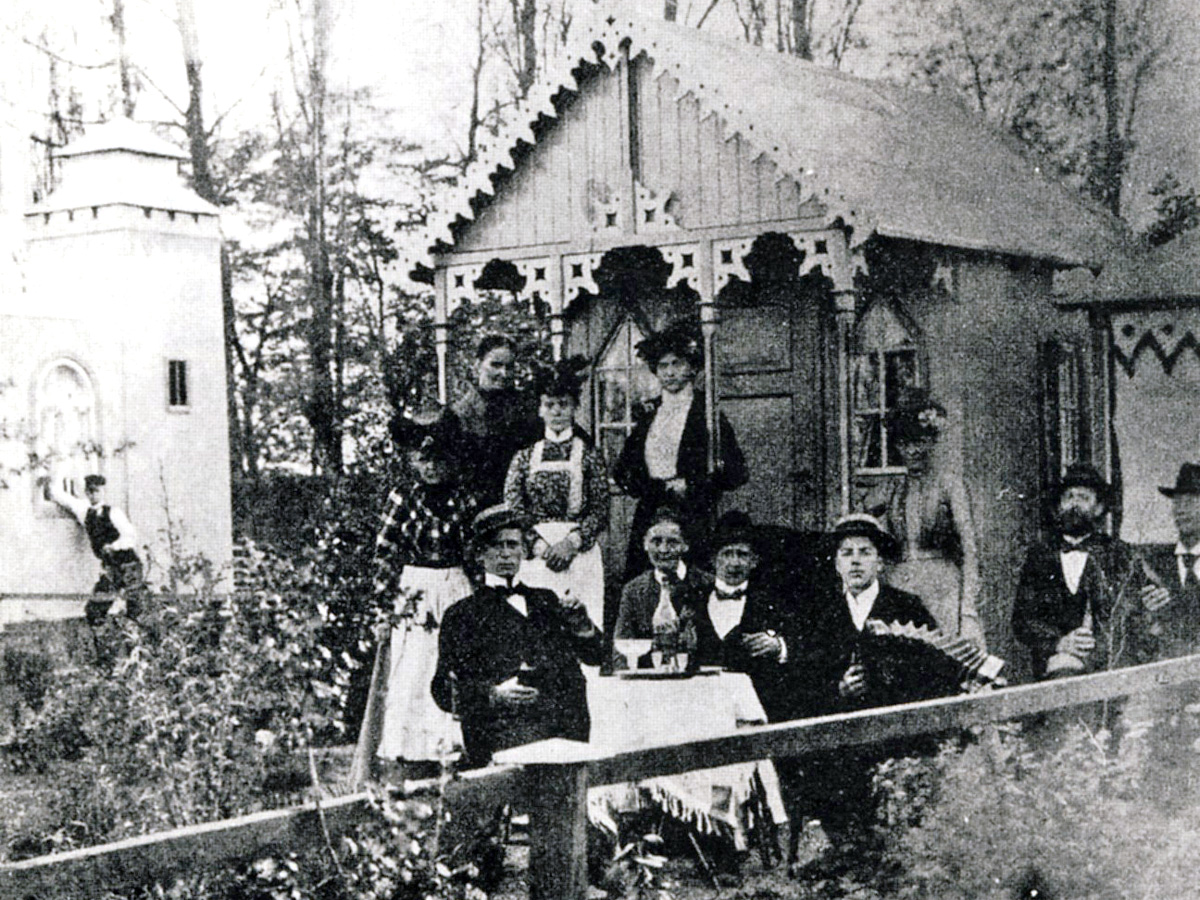En av kolonilotterna vid Pildammarna i Malmö där Sveriges första koloniområde anlades 1895