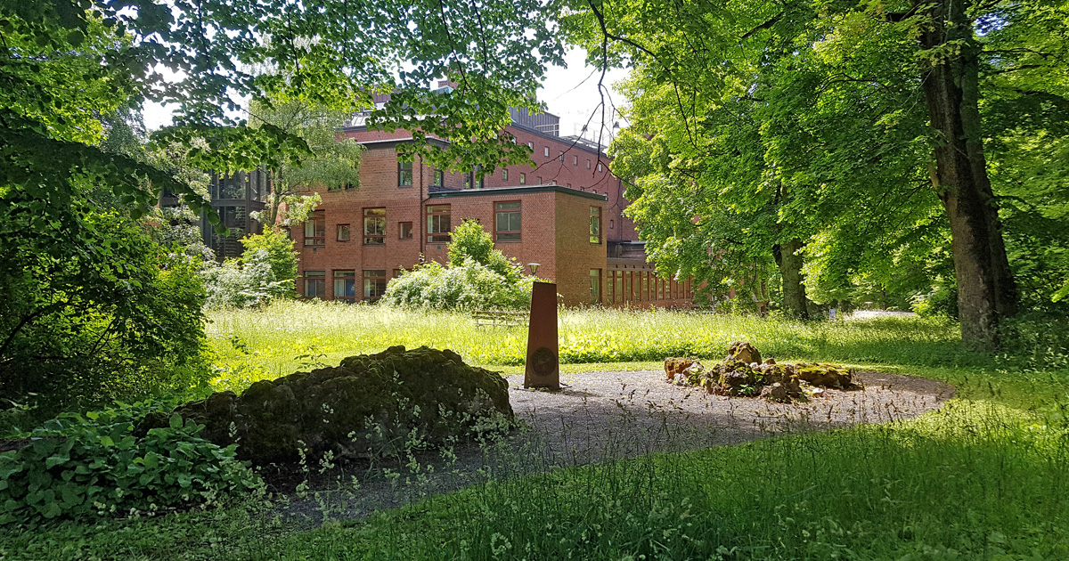 Platsen där det medeltida Allhelgonaklostret fanns i Lund