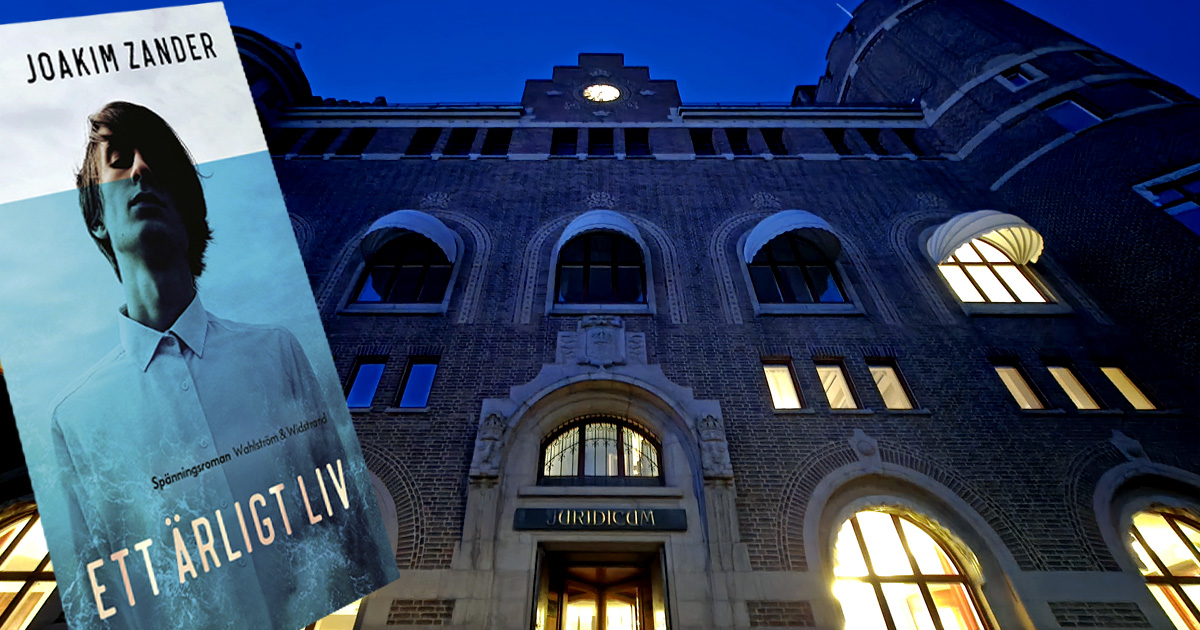 Besöksguide om platserna i Lund där spänningsromanen 'Ett ärligt liv' utspelar sig