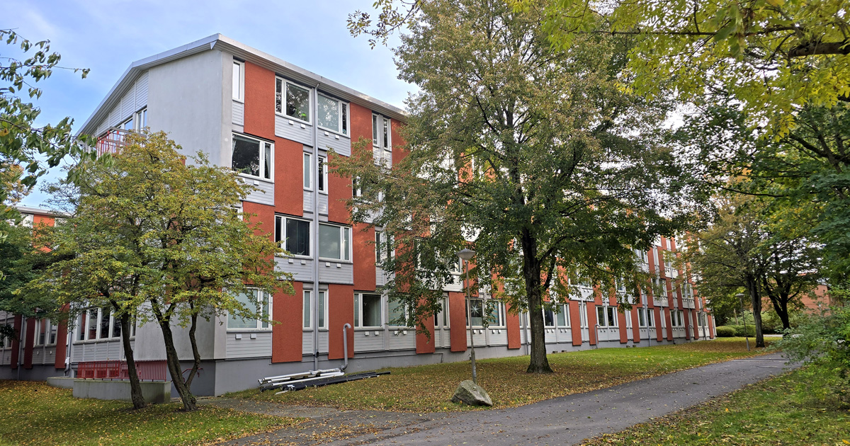 Magistratsvägen 55L i studentområdet Delphi i Lund
