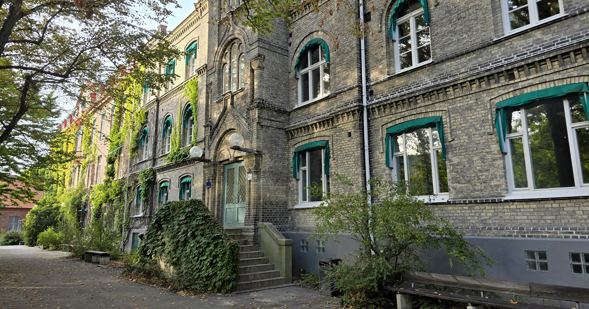 sociologiska institutionen i gamla lungkliniken i Lund