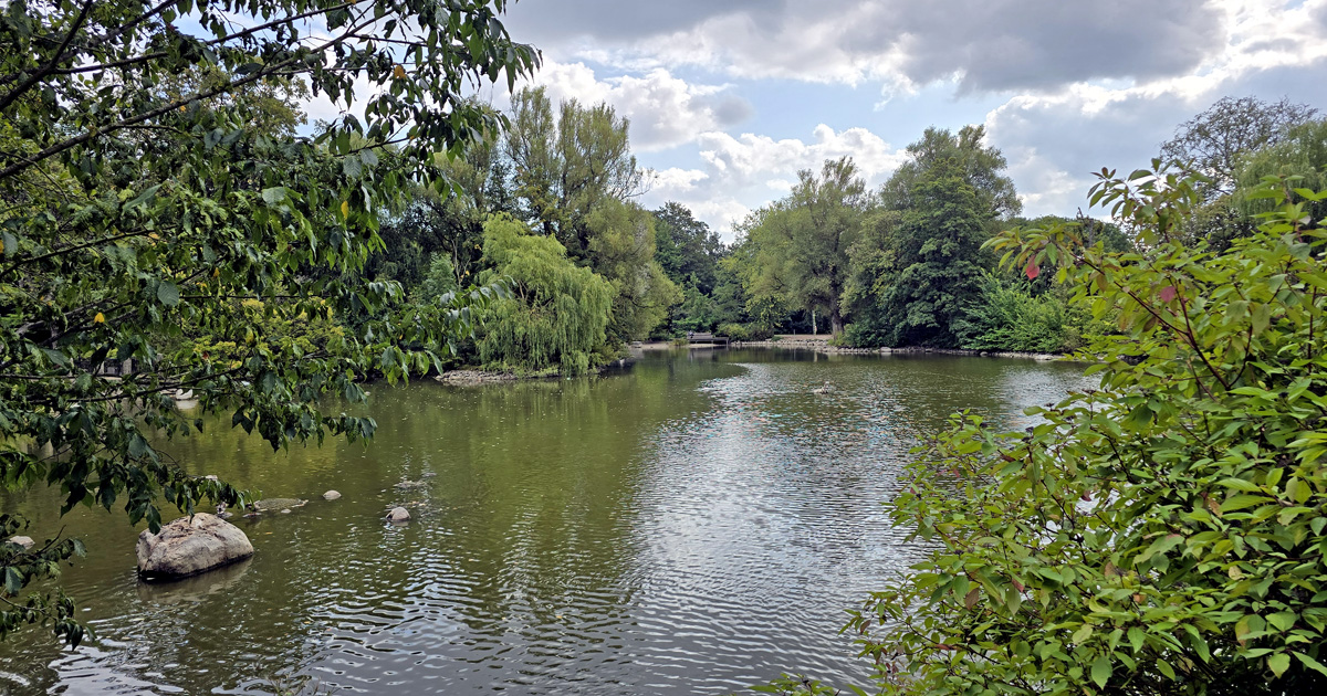 Dammen i Lunds stadspark