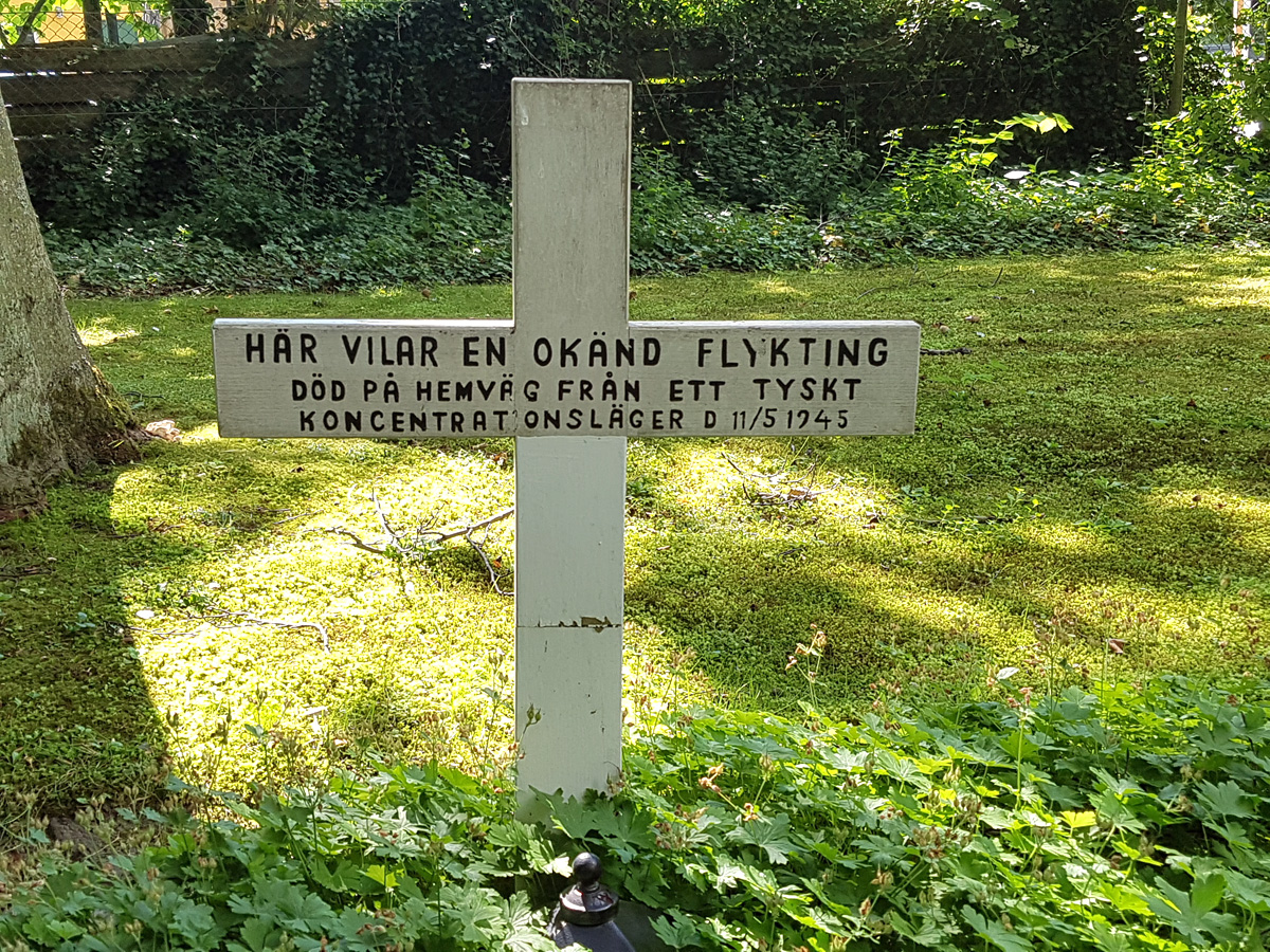 Flyktinggrav på Norra kyrkogården i Lund