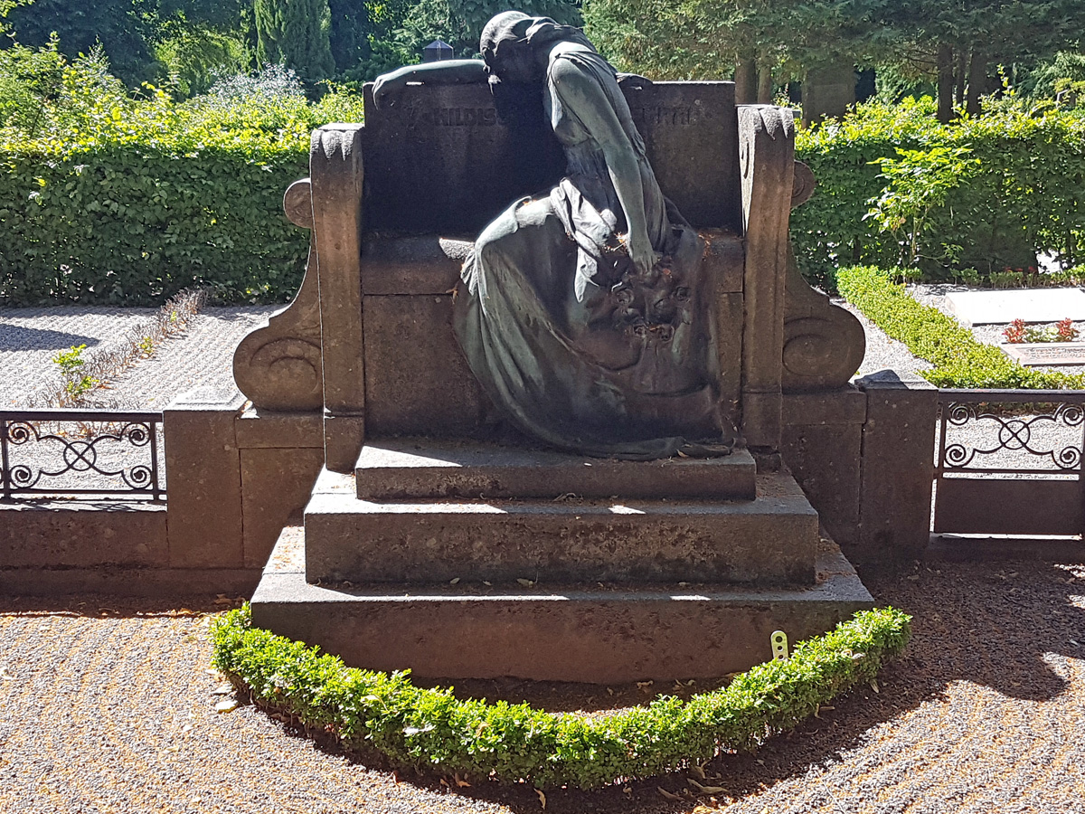 Hildisch familjegrav på Norra kyrkogården i Lund