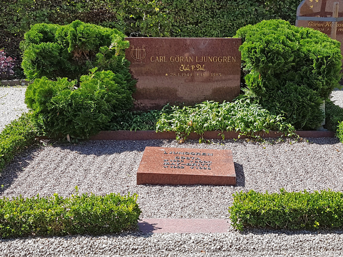 Graven för Carl Göran Ljunggren (Kal P Dal)