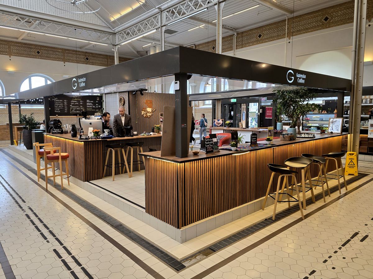 Petersborgs gårdsbutik i Lunds saluhall
