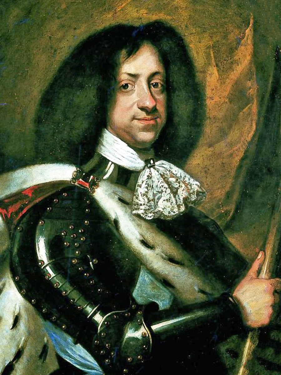 Den danske kungen Christian V omkring år 1675