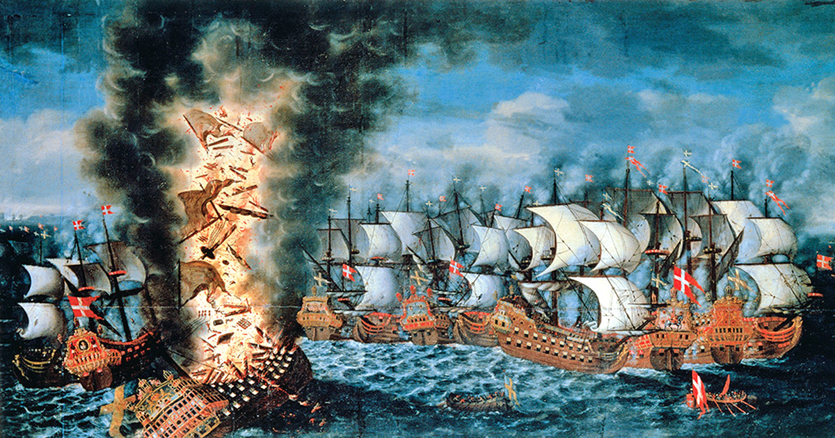 Regalskeppet Kronans förlisning den 1 juni 1676