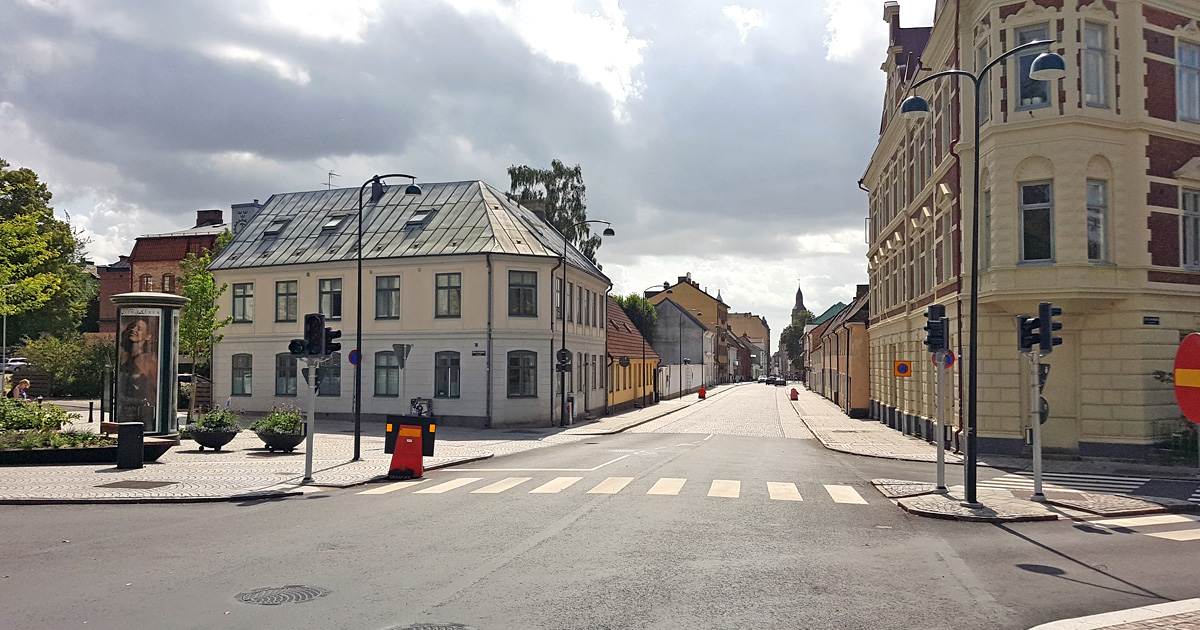 Norra infarten till det medeltida Lund