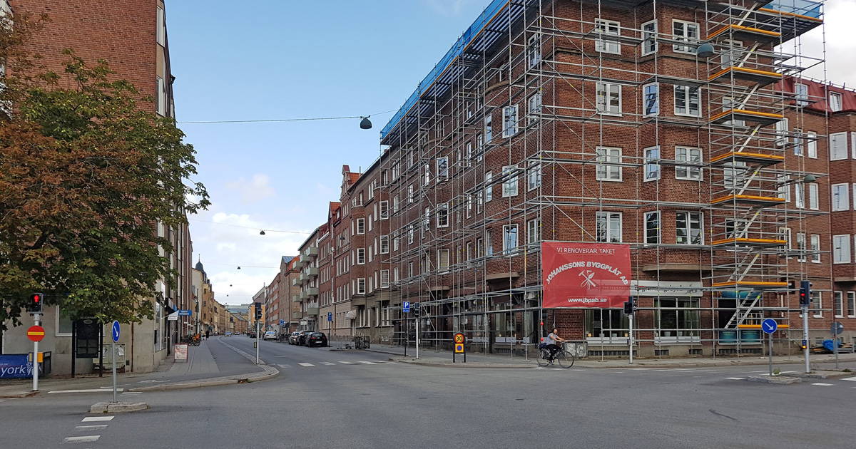 Södra infarten till det medeltida Lund