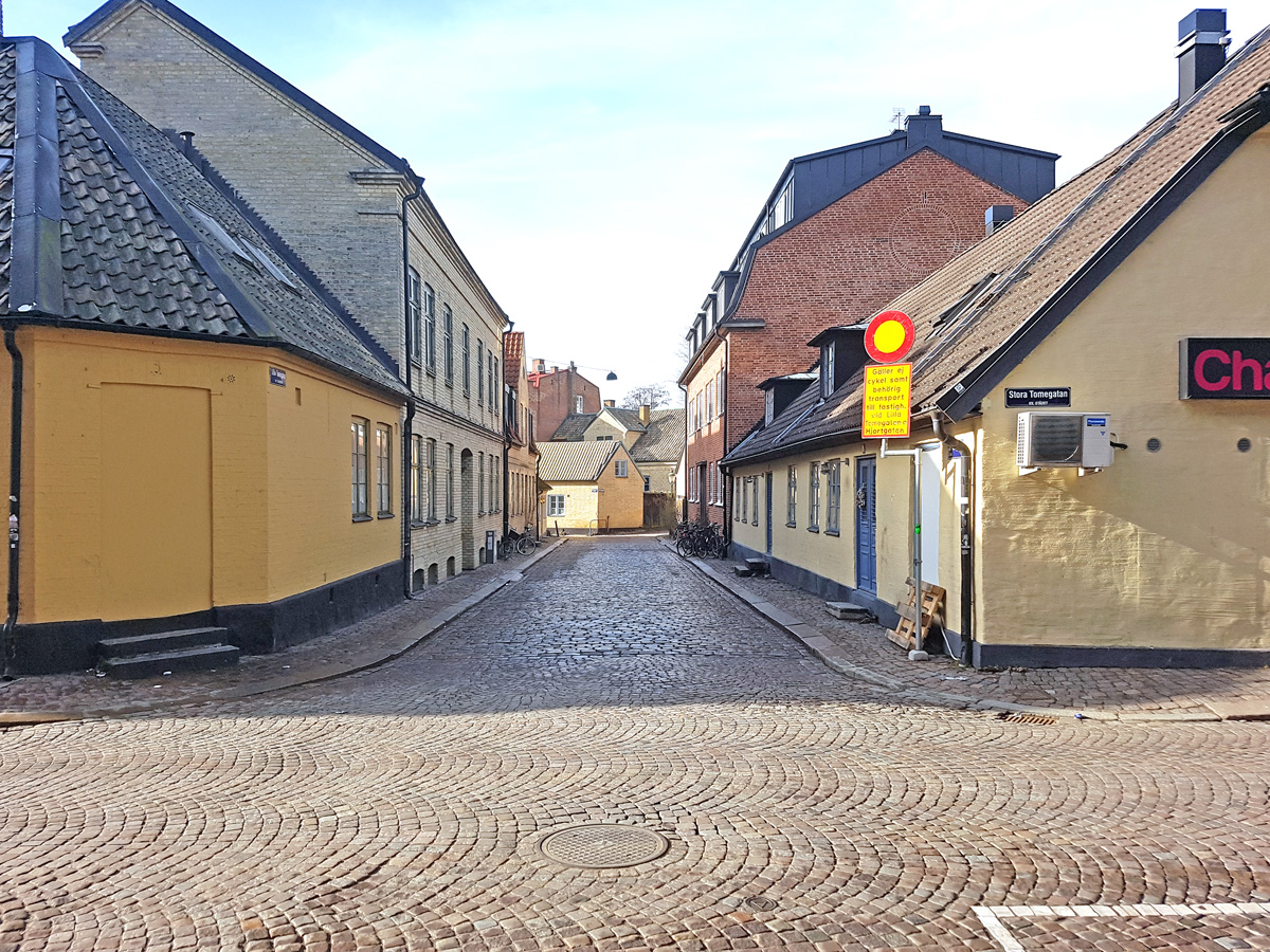 Platsen för den medeltida kyrkan Sankt Thomas i Lund