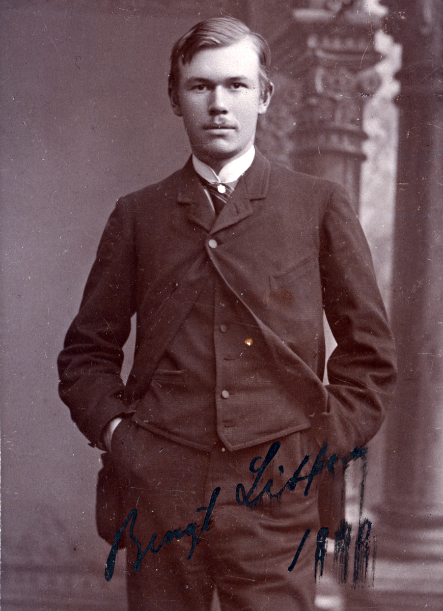 Bengt Lidforss omkring år 1900