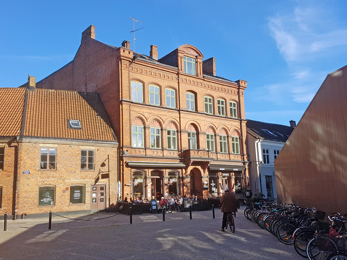 Huset i Lund som inrymde Hotell Central