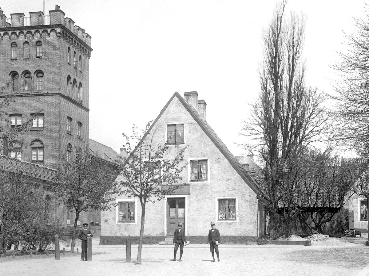 Huset Locus Peccatorum som det såg ut 1899