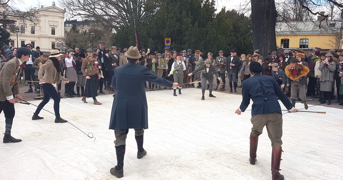 Toppspel under Stora Toddydagen i Lund