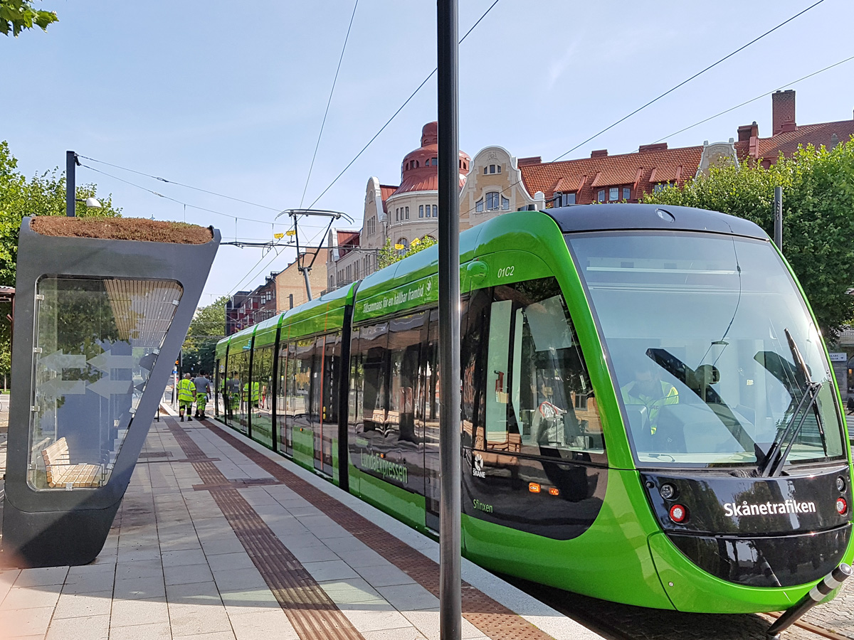 Lunds spårväg genom forskarstaden Lund