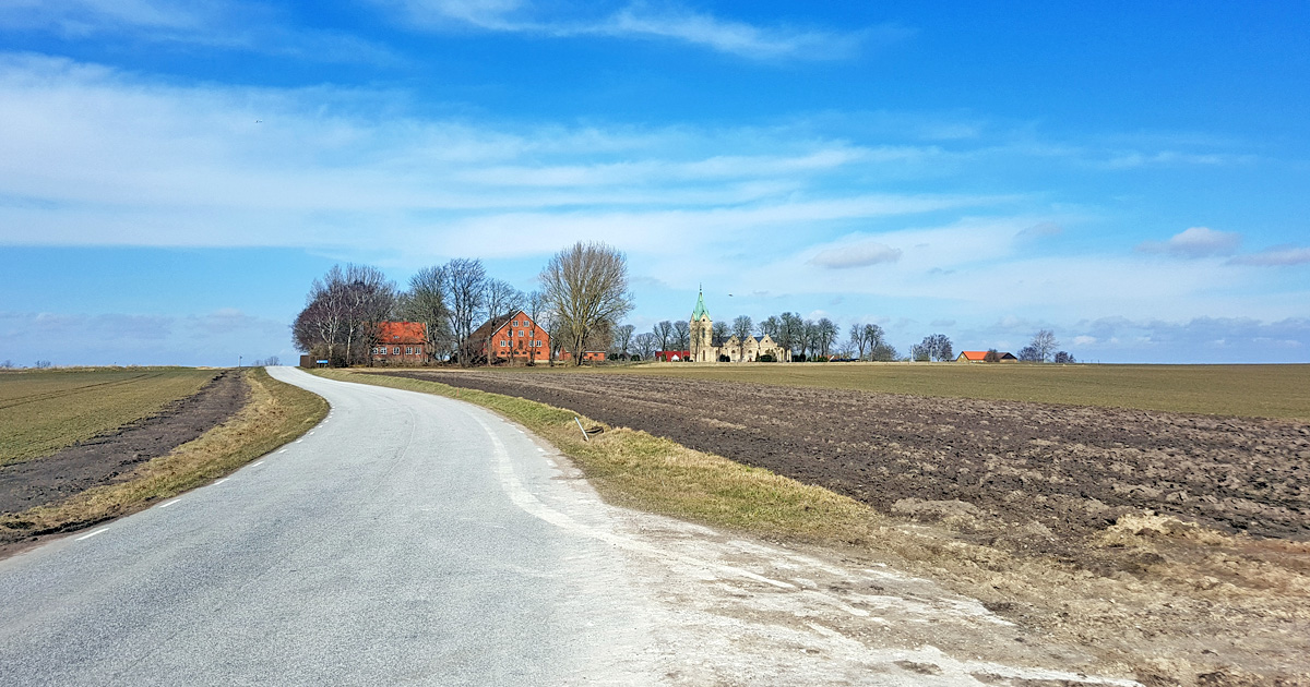 Platsen för det stora stadsområdet i dagens Uppåkra som föregick dagens Lund