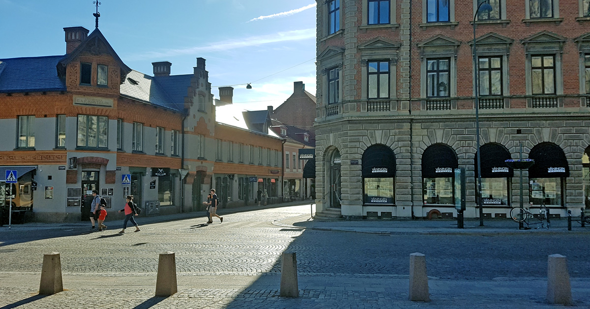 Platsen för domskolans första byggnad i det vikingatida Lund