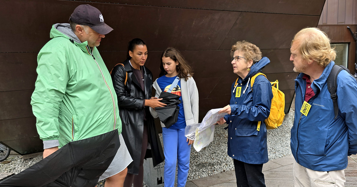 Lund Greeters visar Lund för mindre grupper med högst sex personer.