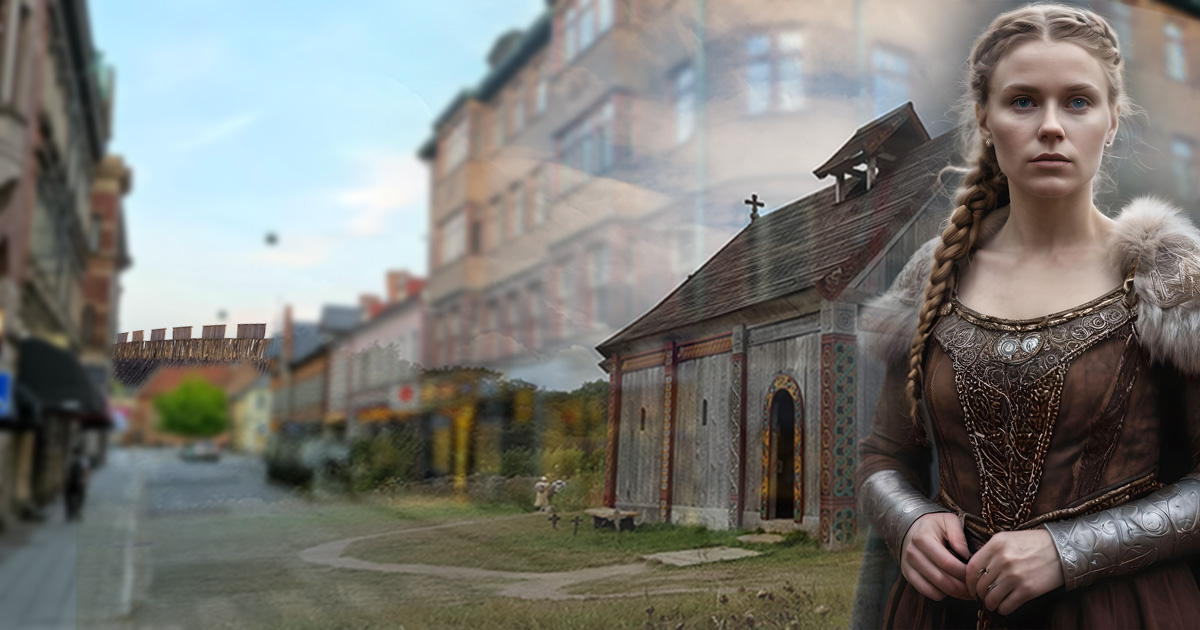 Prinsessan Helga från Kyjiv som härskade över Lund mellan år 977 och 1004