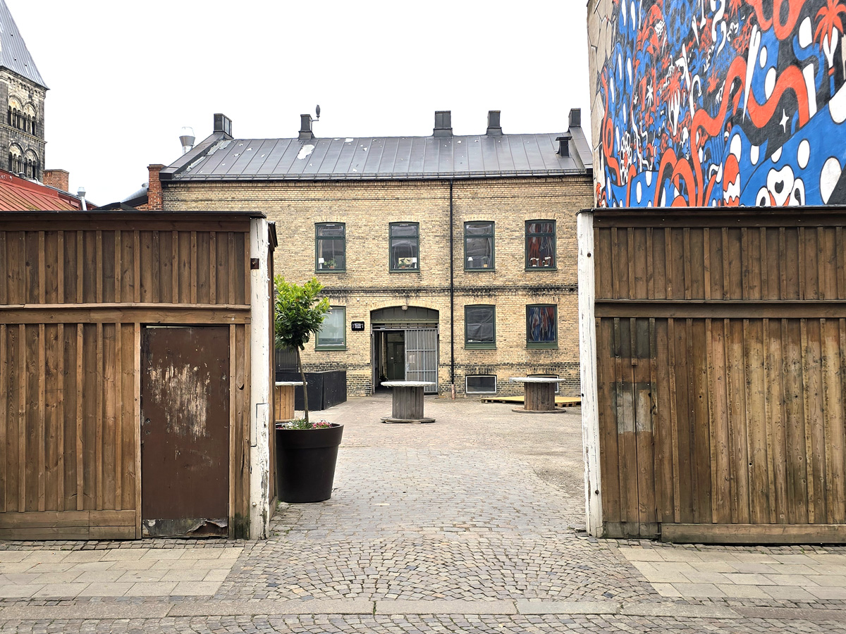 Stora Gråbrödersgatan i Lund där visningen om 'Prinsessan Helga från Kyjiv' startar