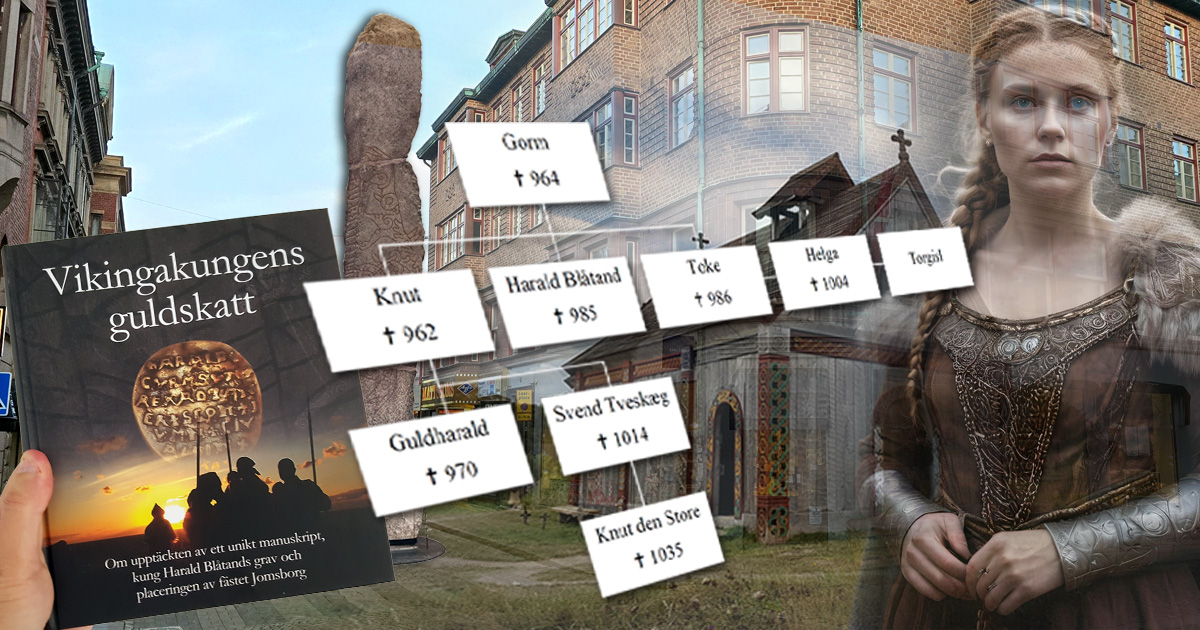 Den guidade visningen eller turen Lund för tusen år sedan om Lunds äldsta vikingatida historia